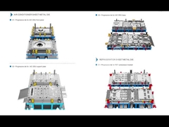 El sistema de aire acondicionado de hojas de metal